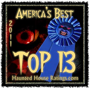 #1 in Haunted House Ratings America's Top 13